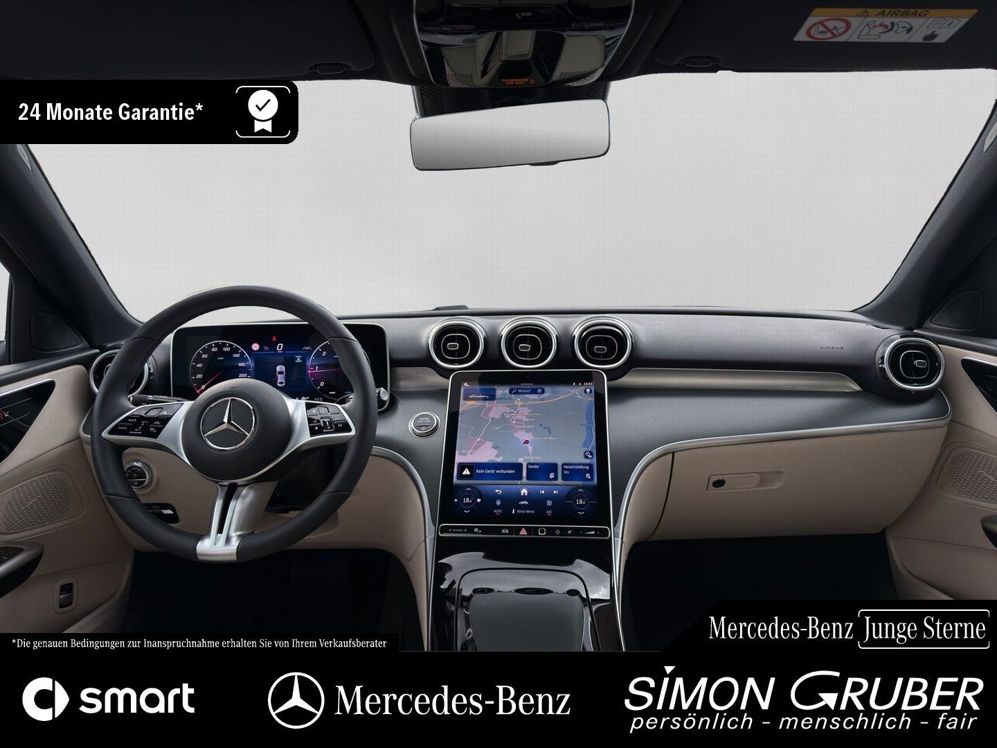Fahrzeugabbildung Mercedes-Benz C 200 d Avantgarde Navi MBUX Kamera LED LRH 18Zo