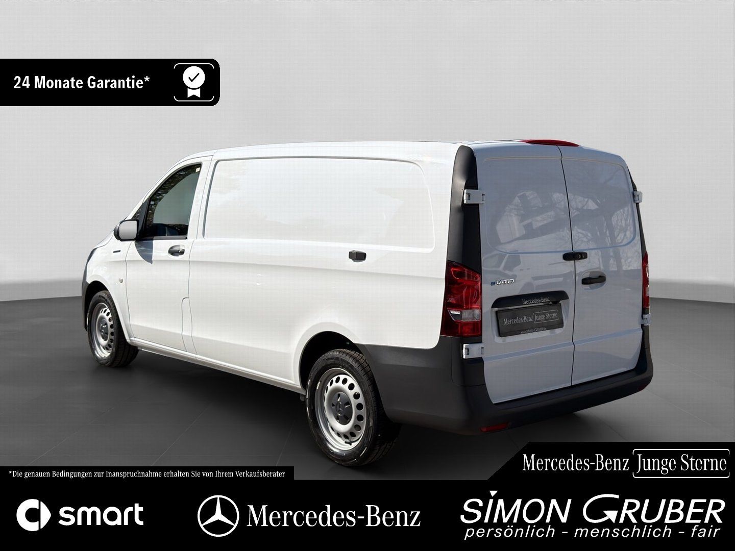 Fahrzeugabbildung Mercedes-Benz eVito 112 Kasten Lang Navi DAB Kamera 3 Sitzer