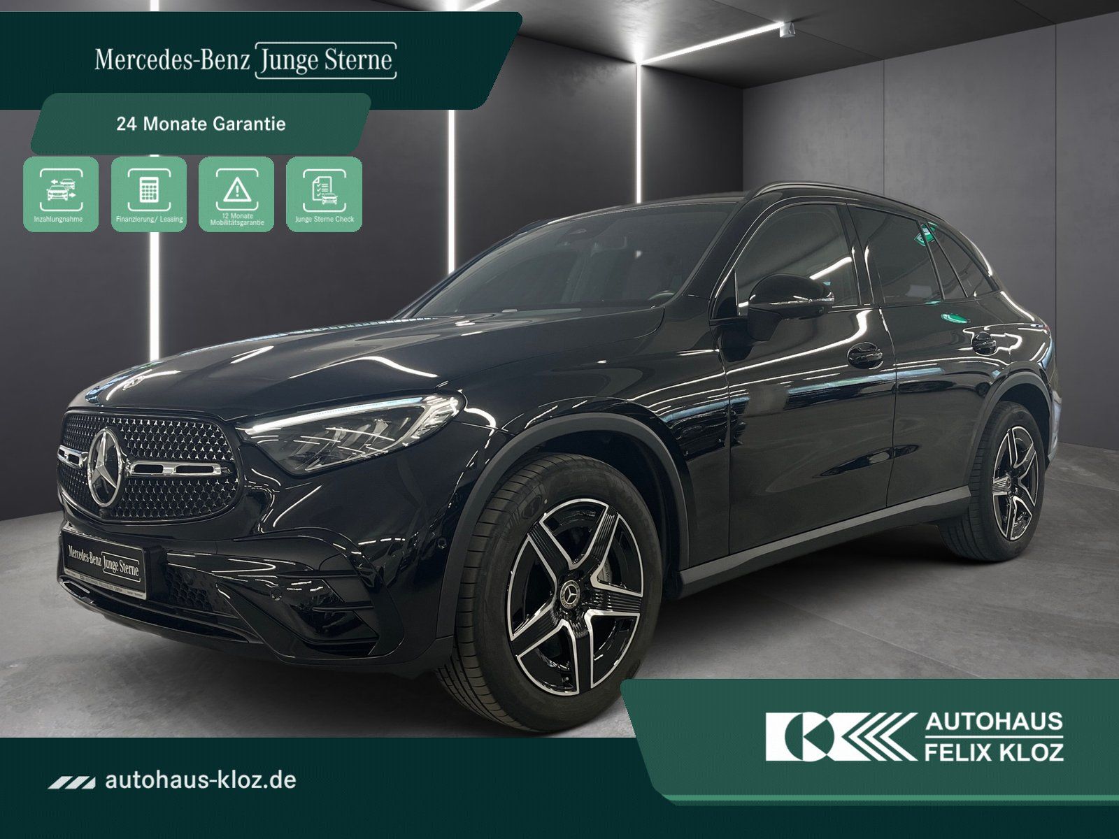 Fahrzeugabbildung Mercedes-Benz GLC 200 4M AMG*AHK*360°*Distronic*Night*LED*Memo