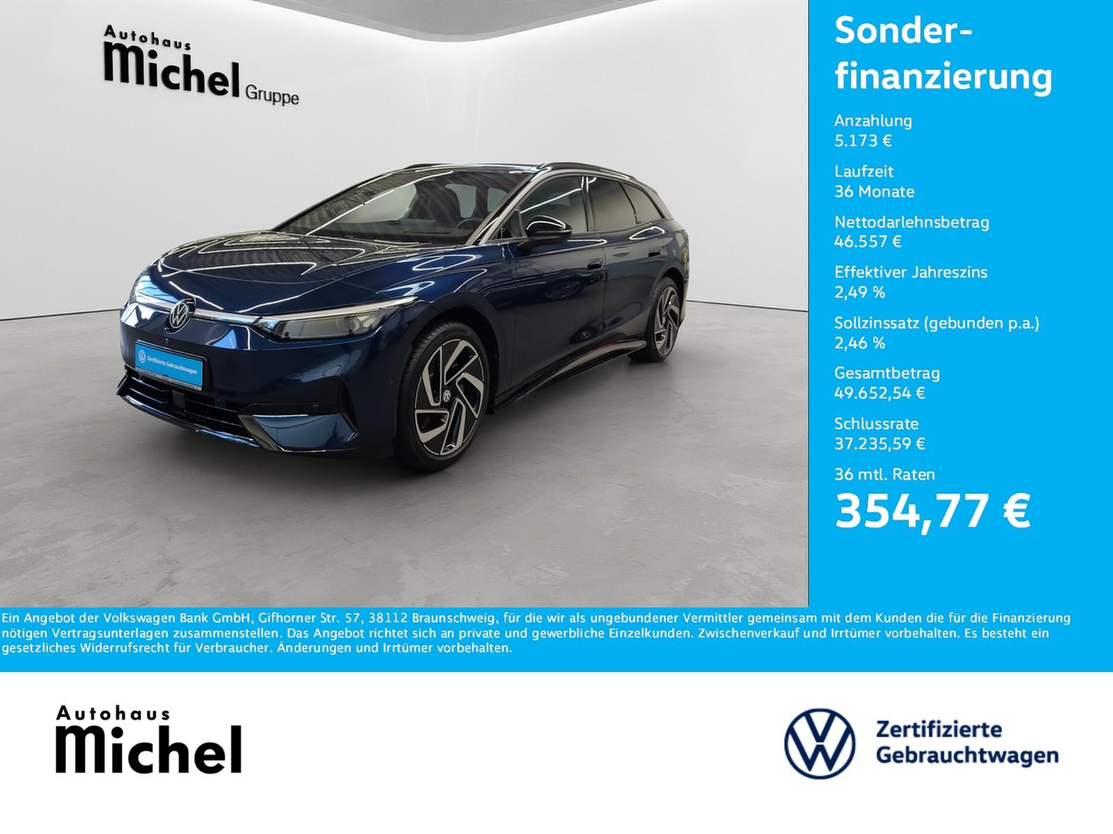 Volkswagen ID.7 Tourer Pro 210kW/77kWh IQ-Light Ergositz DC