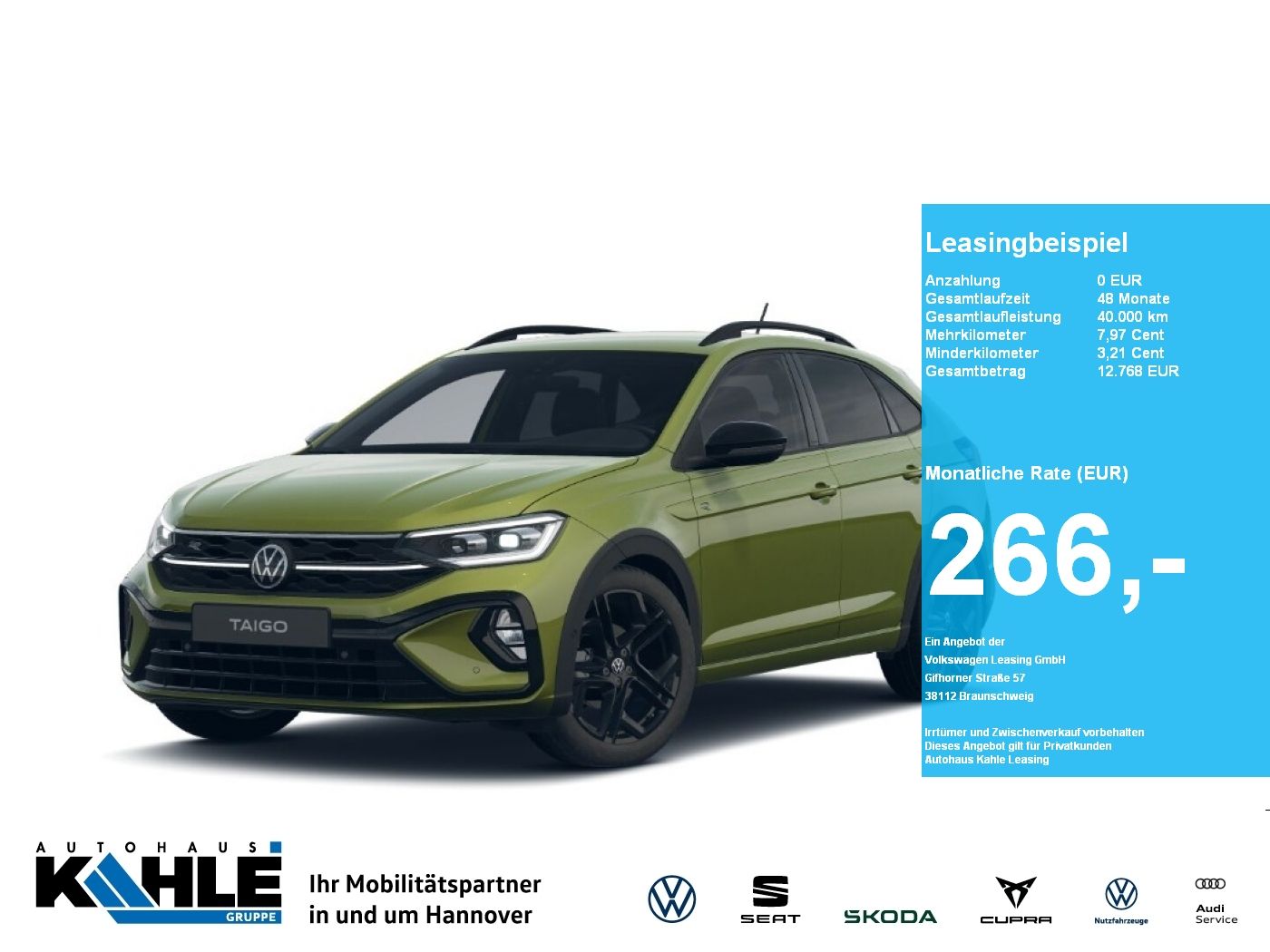 Volkswagen Taigo R-Line 1.5 l TSI OPF DSG CarPlay Black ACC