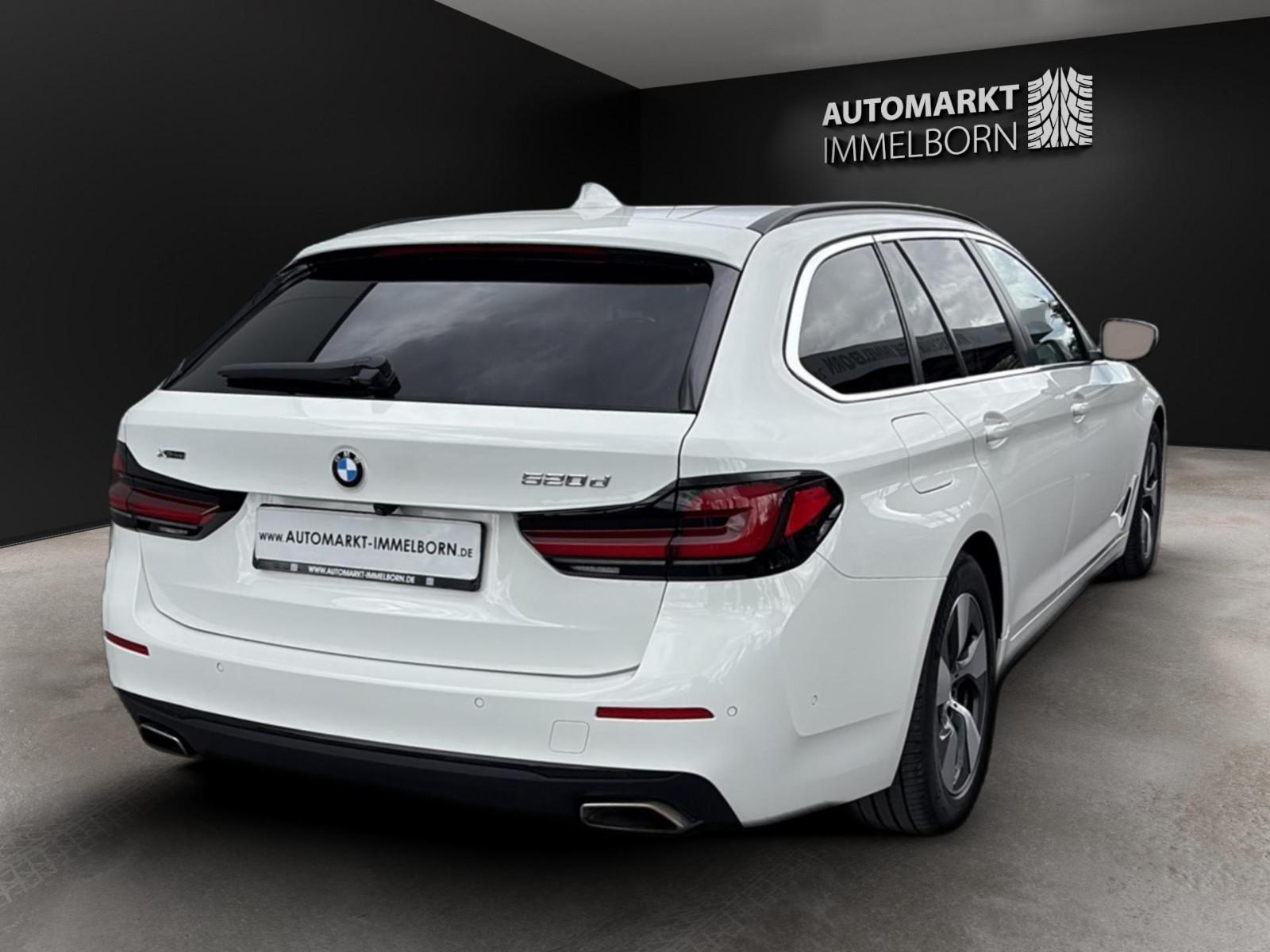 BMW 520 d ALLRAD LEDER*ALARM*Memory*LED*Sportlenkrad, миниатюра 11