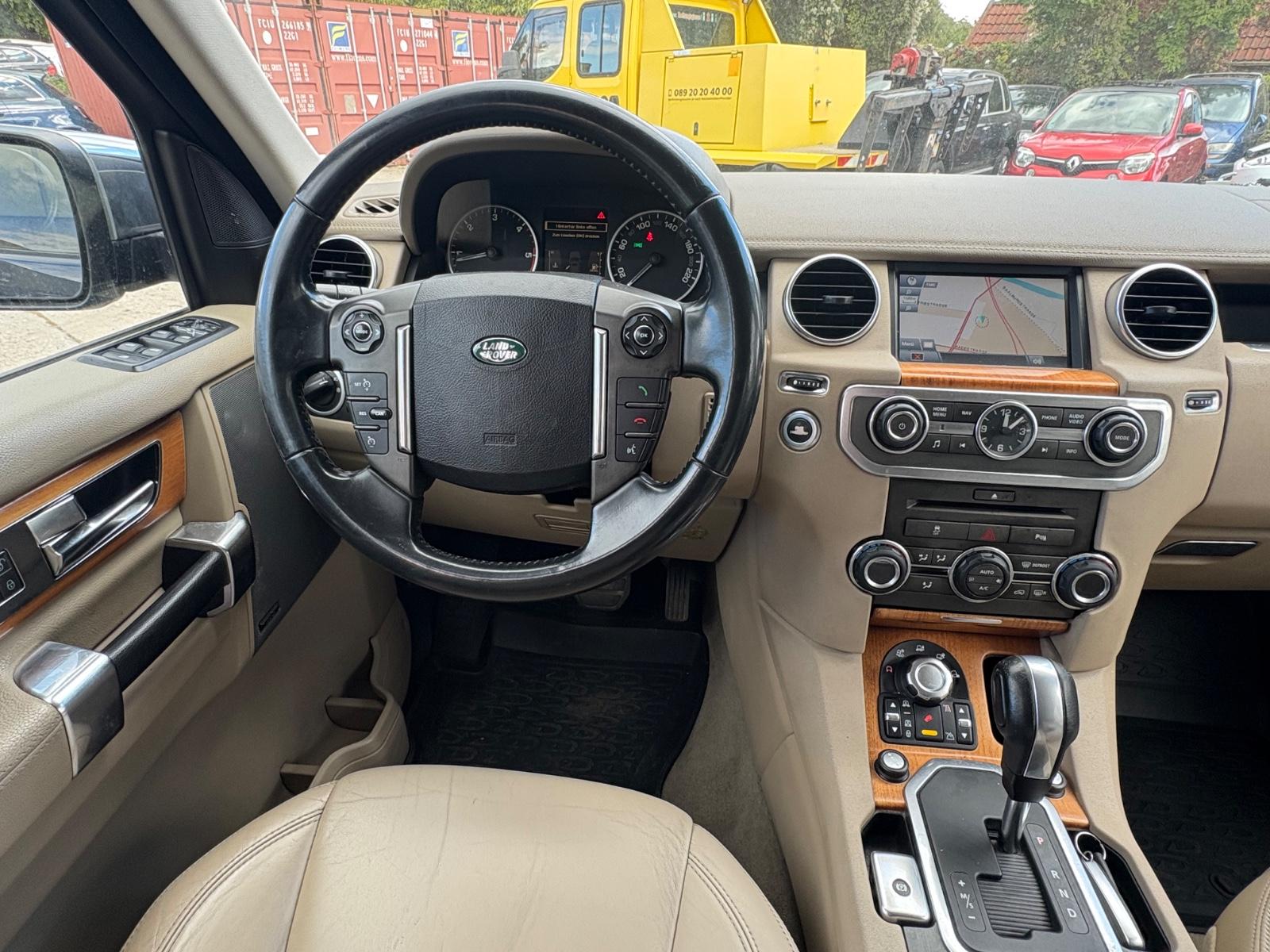 LAND ROVER DISCOVERY 4 SDV6 LANDMARK / 135 256 CH 4X4 BVA - VOLANT CUIR
