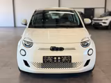 Fiat 500e 11KW+CARPLAY+TEMP+SPUR.ASS+STAND.HZ+NAVI+ - mit Elektro-Antrieb: Weiß, Limousine