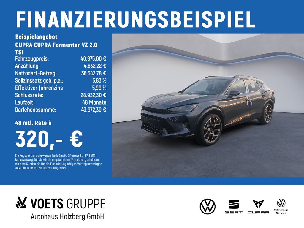 Formentor VZ 2.0 TSI VZ MATRIX+NAVI+AHK