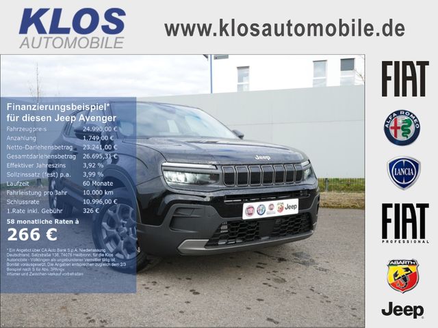 Jeep Avenger LONGITUDE e-Hybrid 1.2 110PS DCT6 WINTER