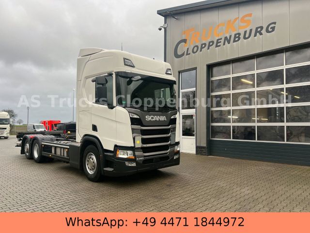 Scania R450 6x2 / Ladebordwand / 2 Tanks