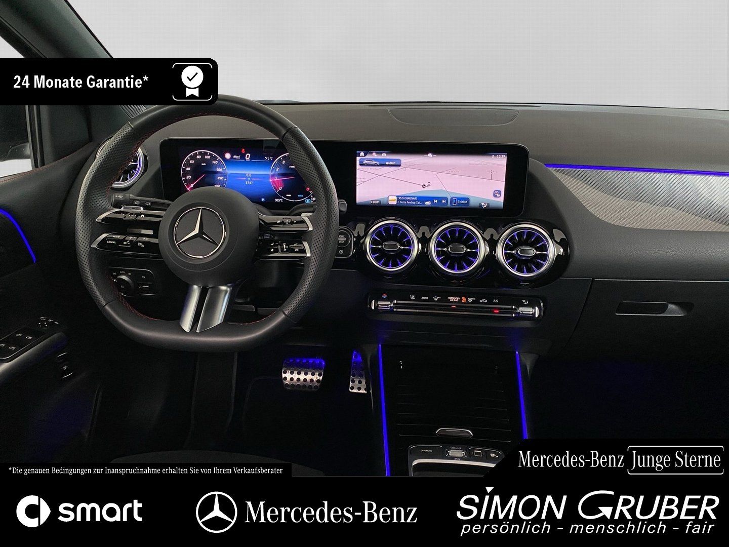 Fahrzeugabbildung Mercedes-Benz B 200 AMG Night EasyPack KeylessGo Ambi 360 AHK