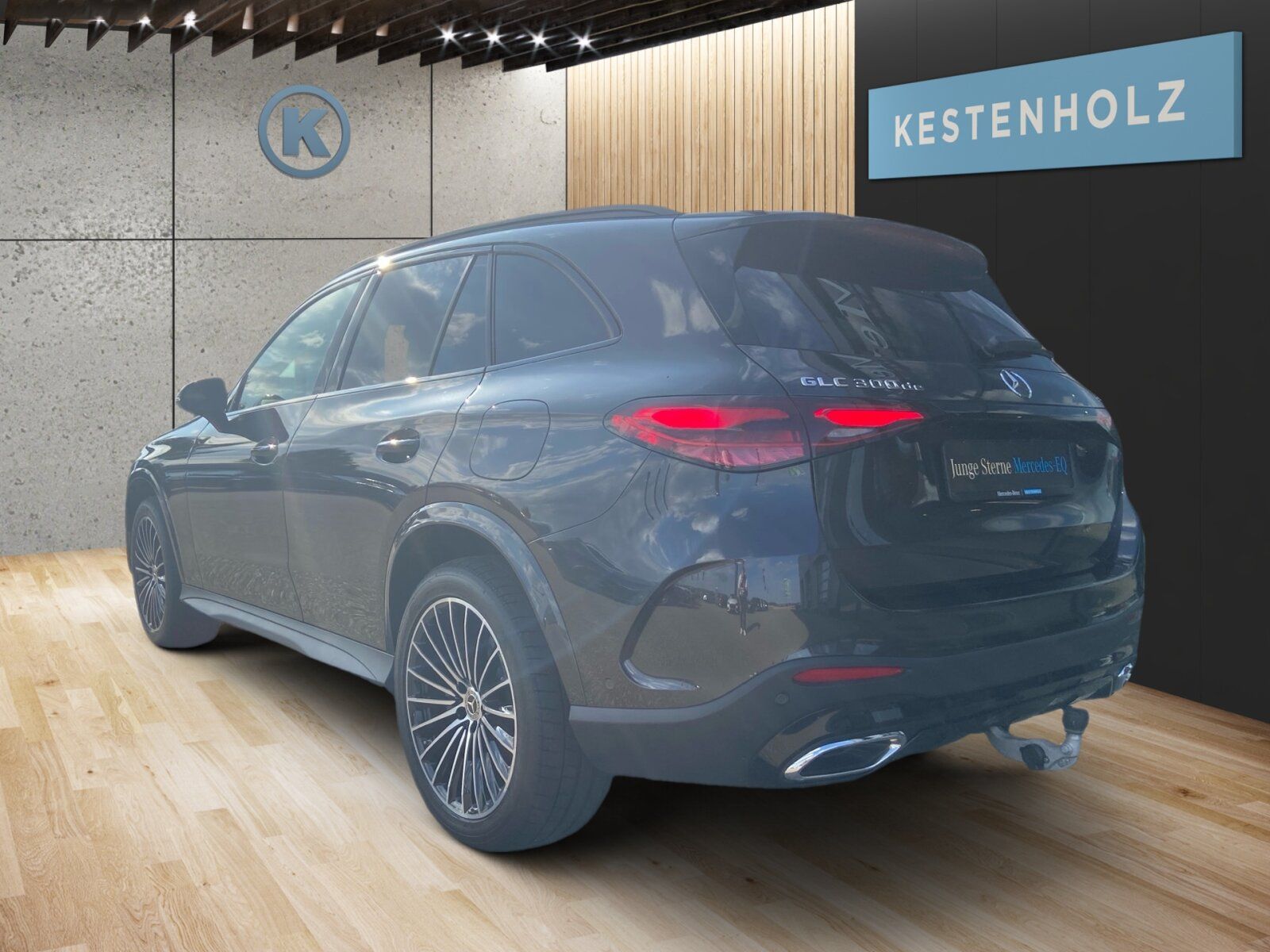 Mercedes-Benz GLC 300 de 4M AMG NIGHT AHK MEMO DISTR BURM 360° foto 4