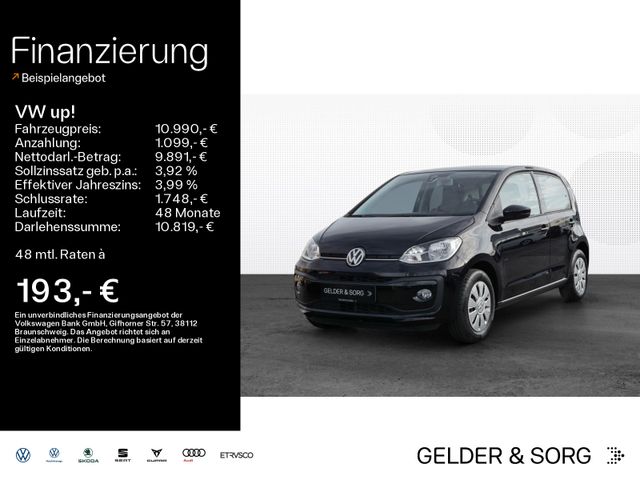 Volkswagen up! move up! 1.0 CNG Klimaanlage*PDC*GRA*SHZ