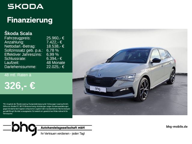 Skoda Scala Monte Carlo 1.5 TSI DSG *AHK*PANODACH*VIRT