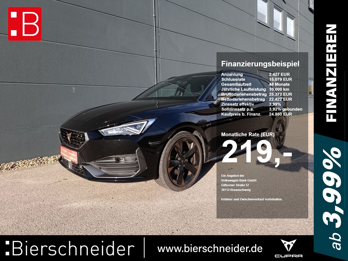 Cupra Leon Sportstourer 2.0 TSI DSG BEATS KAMERA NAVI