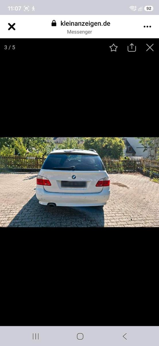 BMW 525 2010 — engine 220 HP (162kW)