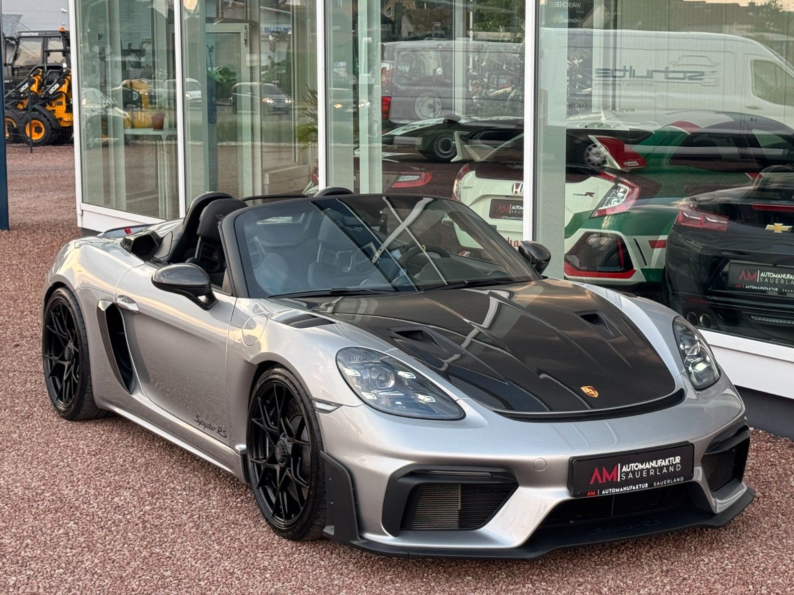 Porsche 718 Spyder RS Weissach Lift Schale Bose 1.Hand foto 18