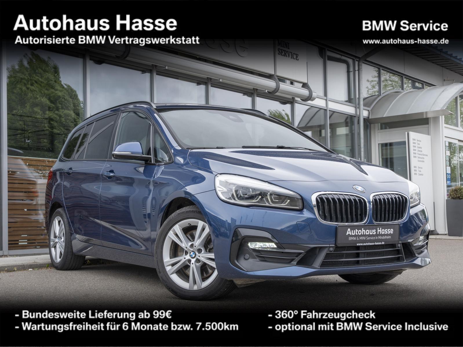 BMW 220d Gran Tourer Sport Line H/K KAMERA NAVI LED