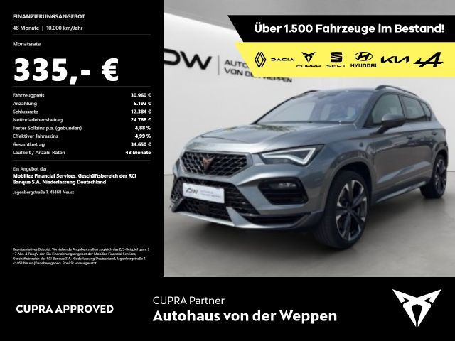 CUPRA Ateca VZ TSI DSG 4Drive 5JGar TopView ACC SHZ