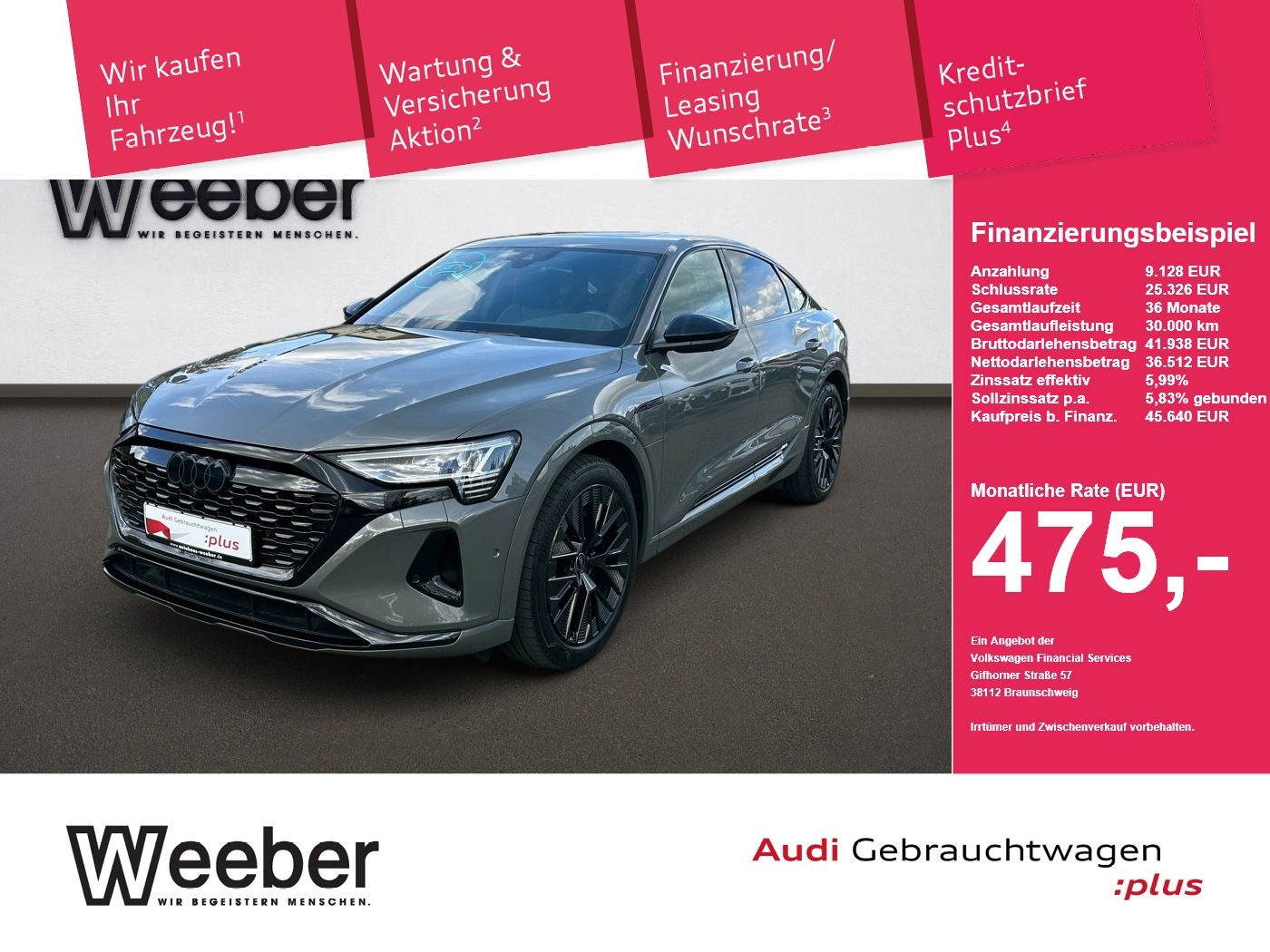 Audi Q8 Sportback e-tron quattro advanced *MATRIX*BLA