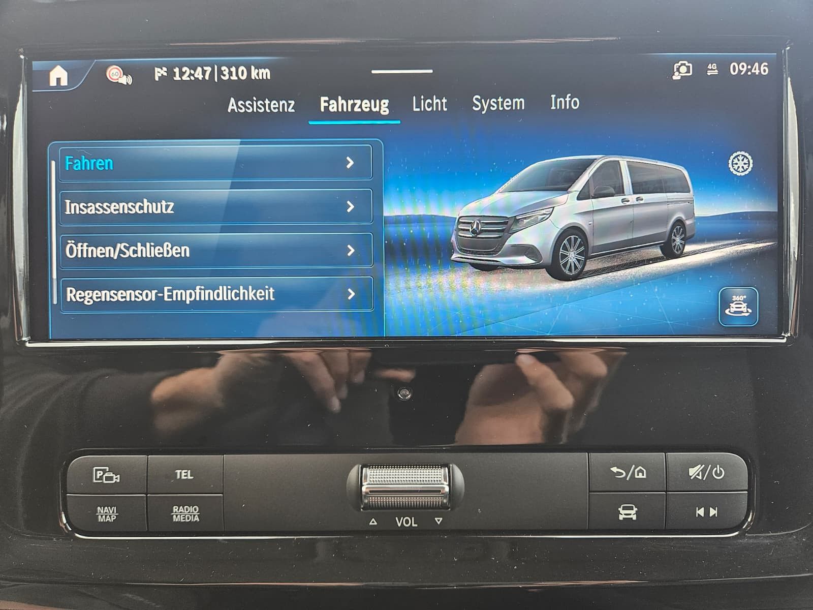 Fahrzeugabbildung Mercedes-Benz Vito 119 Tourer lang SELECT Sport LED*LEDER*AHK