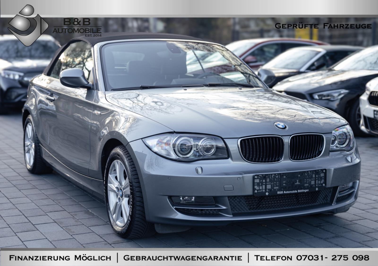 BMW 120d Cabrio 1HAND/SHZ/NAVI/PDC