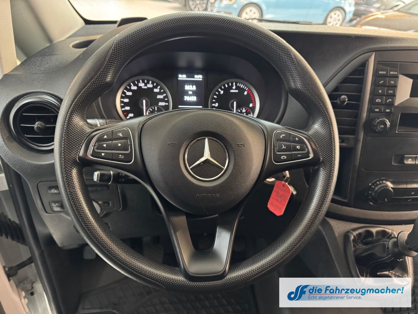 Fahrzeugabbildung Mercedes-Benz Vito Kasten 114 CDI BT RWD lang  Parklenkass. Te