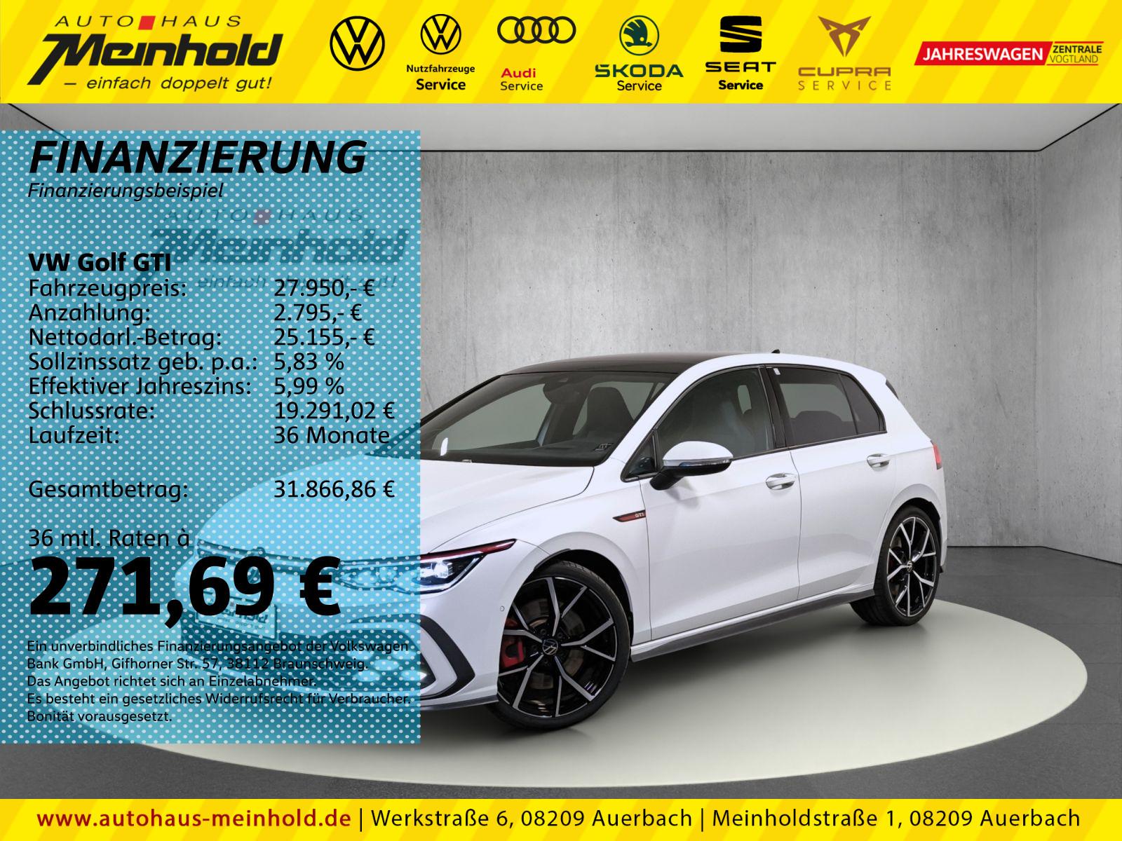 Volkswagen Golf GTI 2.0 TSI DSG, Leder, Harman, Matrix, DCC