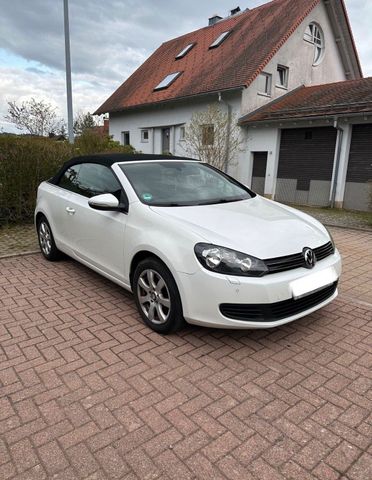 VW VW Golf VI  Cabrio 2.0 TDI perlweiß