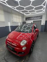 Fiat 500 S Cabrio KLIMA PDC LEDER ZAHNRIEHMEN NEU - Fiat 500: Rot, C