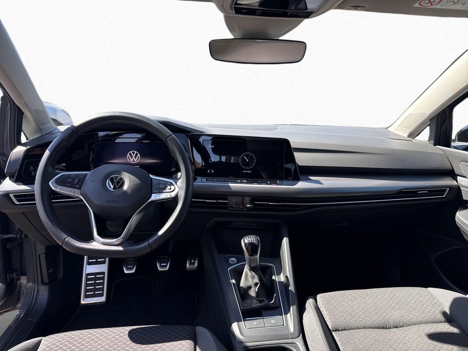 Volkswagen Golf VIII 1.0 TSI Active Navi LED AHK Sitzeizung, миниатюра 11