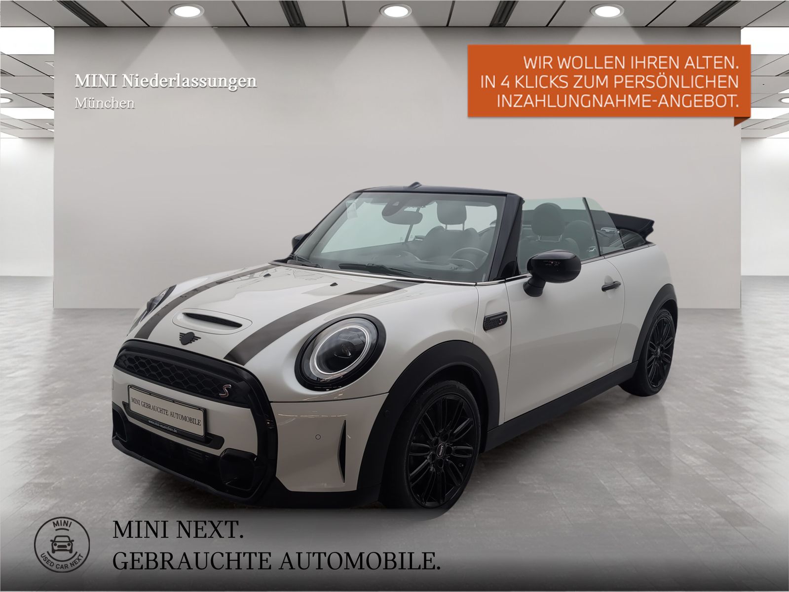 MINI Cooper S Cabrio Navi Harman/K Head-Up Kamera