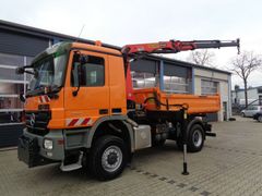Mercedes-Benz Actros 1832 Allrad Dreiseitenkipper Kran Funk E5