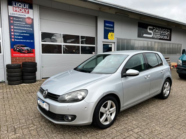 Volkswagen Golf VI 1.6 TDI Team *Navi*Tempomat*AHK*ZR Neu*