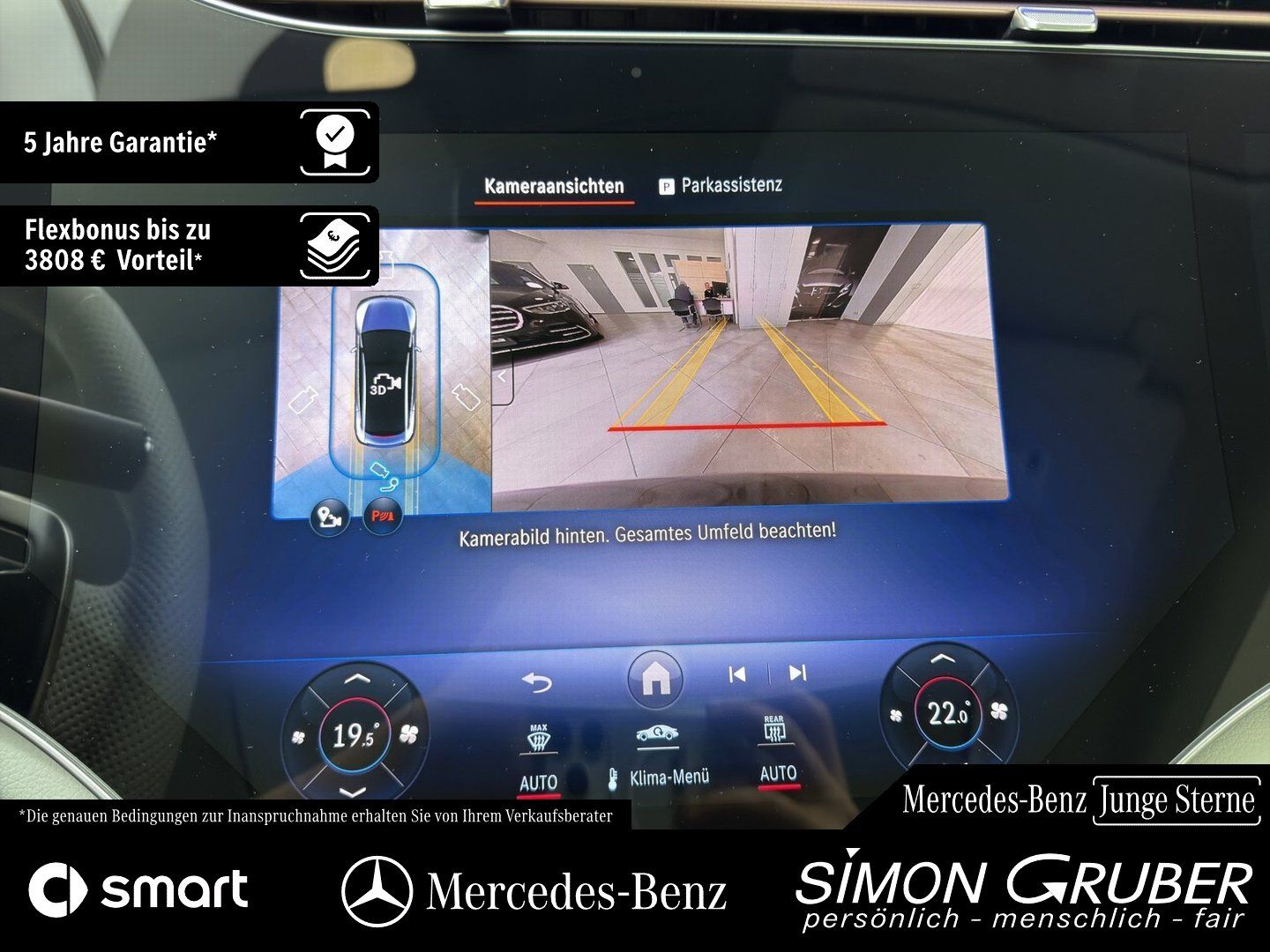 Fahrzeugabbildung Mercedes-Benz EQE 43 4M AMG Massage Sitzklima Pano AHK Mod 25