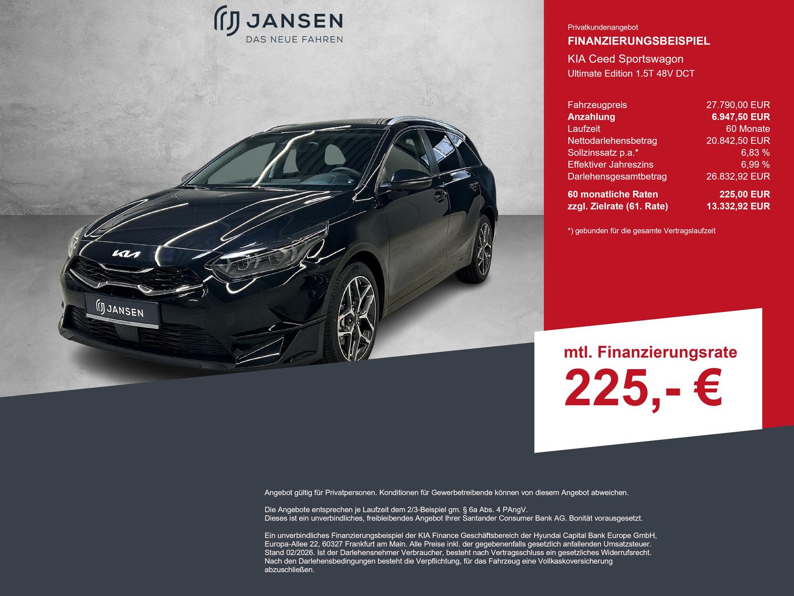 Kia Ceed Sportswagon Ultimate Edition 1.5T 48V DCT