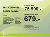 Volkswagen T6.1 California Beach Camper 2.0 TDI KR Edition - Volkswagen T6: Camper