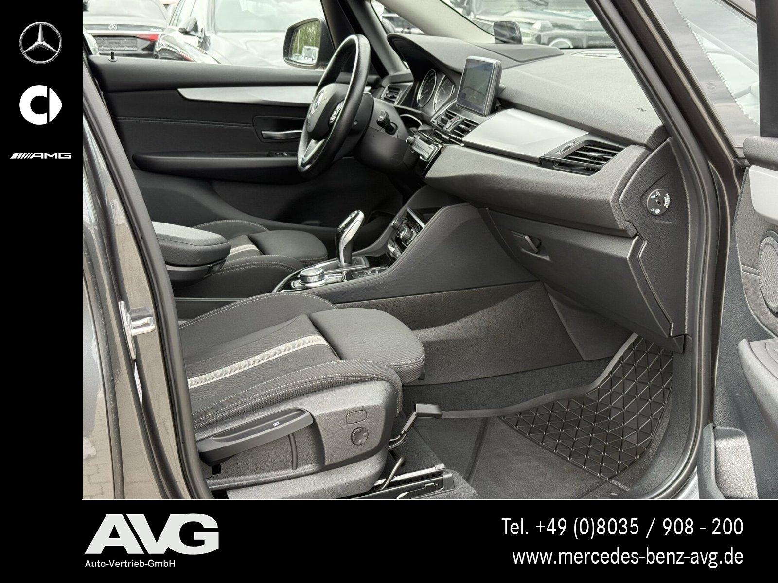 BMW 218 Active Tourer 218d Advantage Navi LED PDC HUD, миниатюра 10