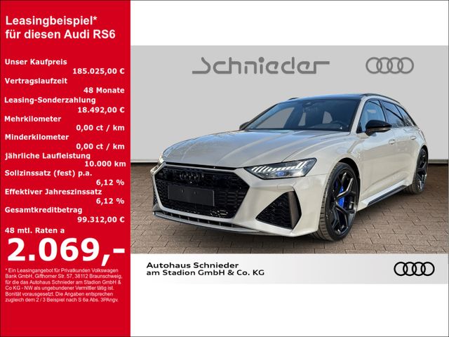 Audi RS6 PERFORMANCE,LASER,KERAMIK,PANO,SHZ,HUD,KAMER