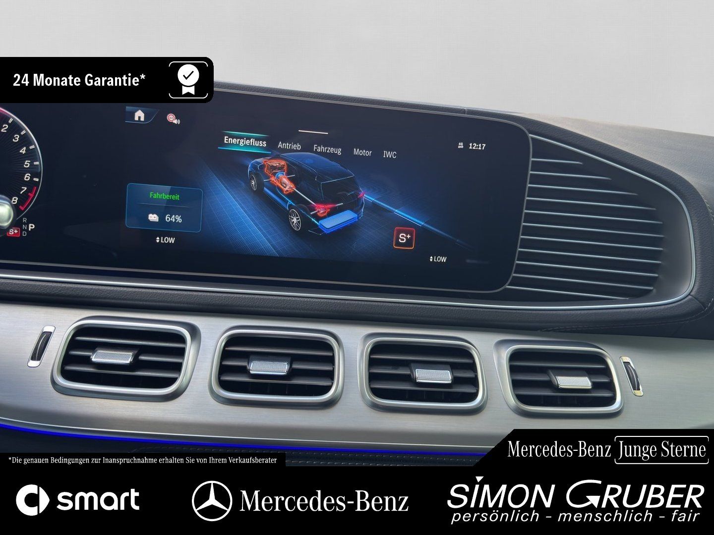 Fahrzeugabbildung Mercedes-Benz GLE 53 4M Hybrid AMG Pano Sitzklima Massage Burm