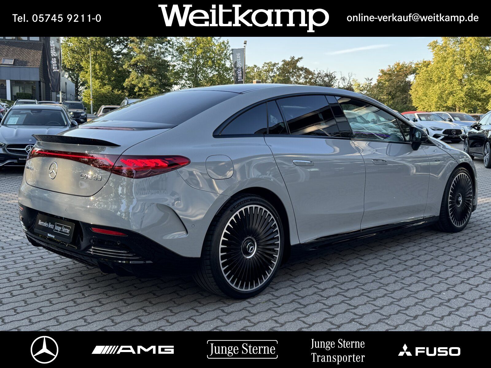 Mercedes-Benz AMG EQE 53 4M+ Night+21"+PremPlus+Massage+Pano foto 6