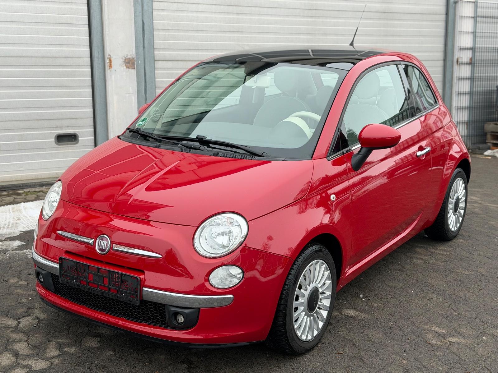 Fiat 500 Lounge/ TÜV neu/ Panorama