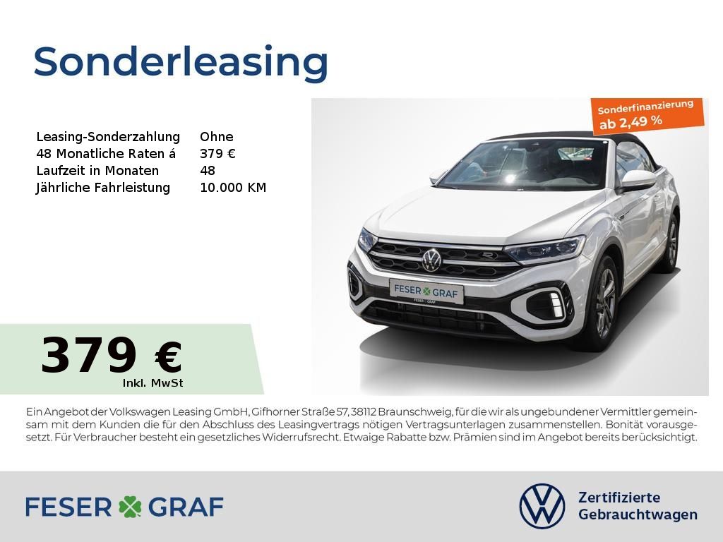 Volkswagen T-Roc Cabrio R-Line 1.5 TSI DSG Navi AHK LED SHz foto 1