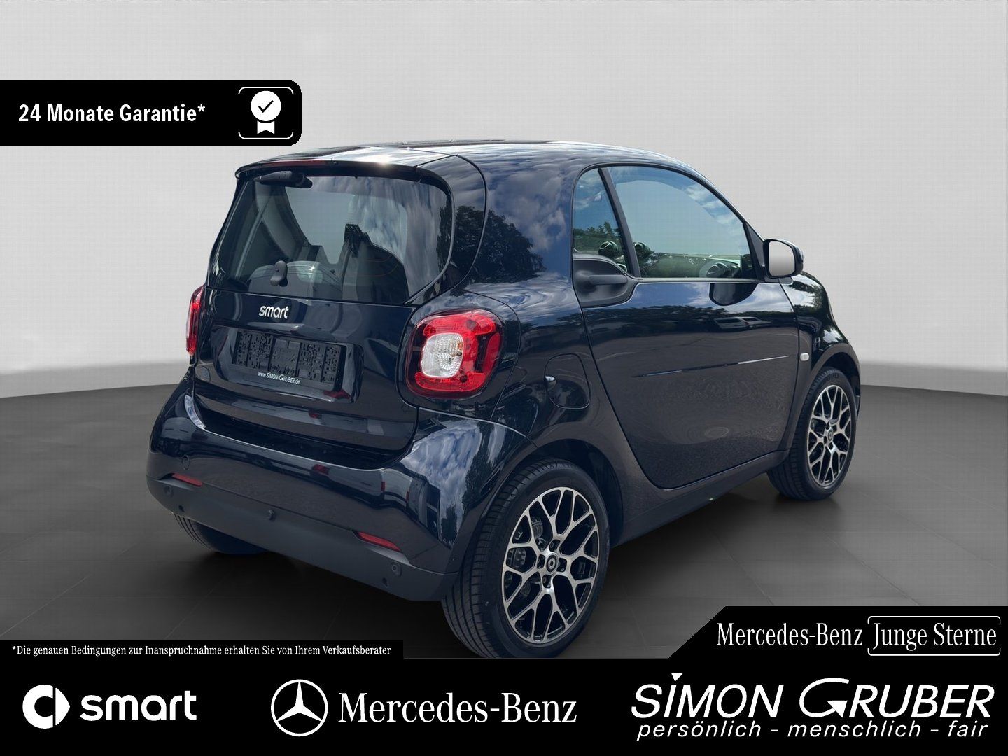 Fahrzeugabbildung Smart Smart fortwo EQ Prime Premium Leder Carbon