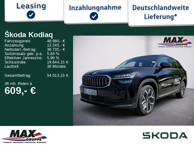 Kodiaq 2.0TDI4x4 MATRIXLED+HUD+KEYLESS+KAM+PANO+