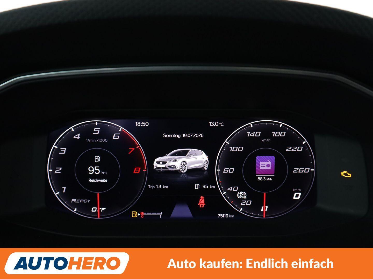 SEAT Leon 1.5 TSI ACT FR*NAVI*VC*PDC*TEMPO*, миниатюра 18