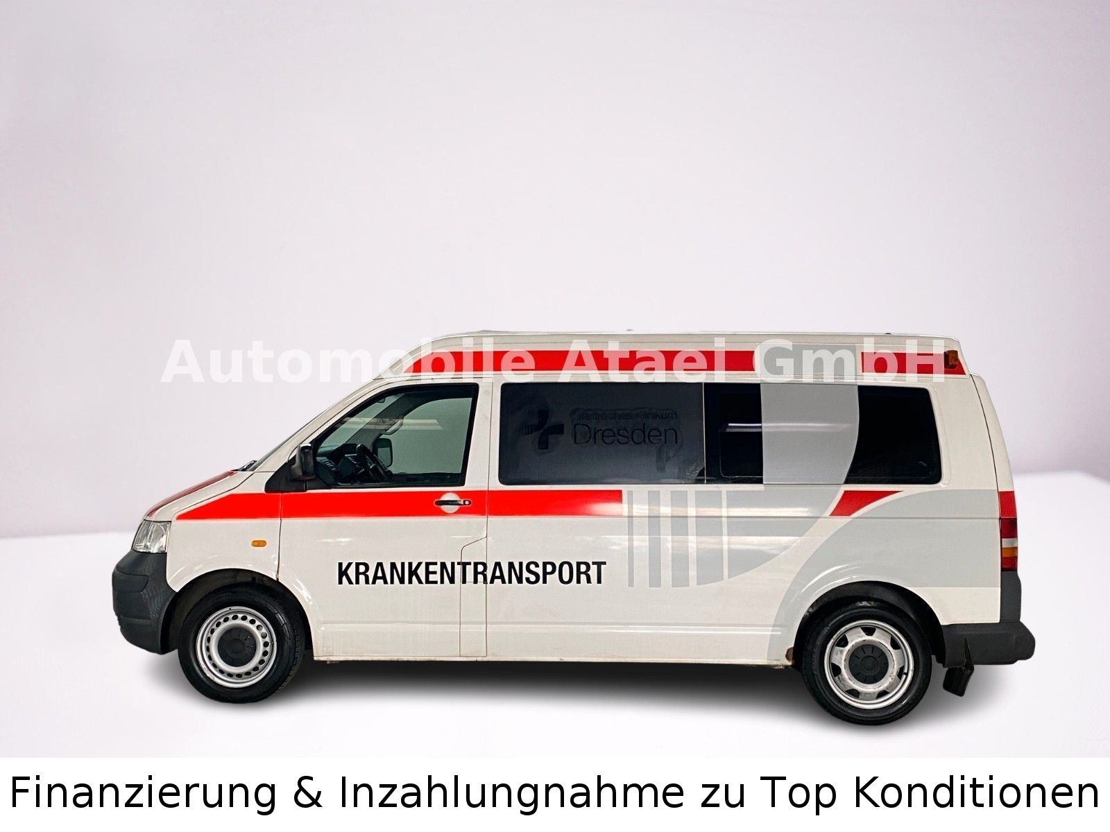 Fahrzeugabbildung Volkswagen T5 2.5 TDI *KTW* 1.Hand+ Klima (9558)