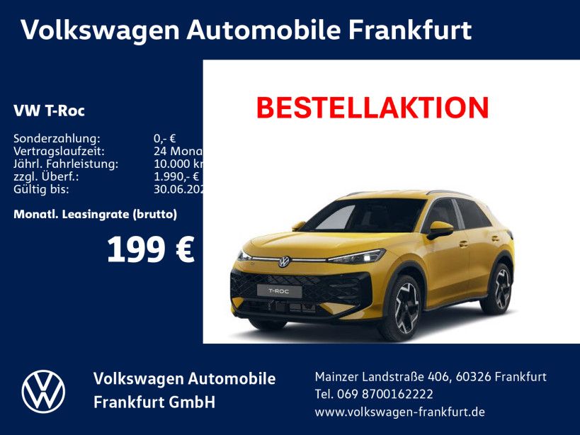 Volkswagen T-Roc R-Line 1.5 l eTSI OPF 110 kW (150 PS) 7-Ga