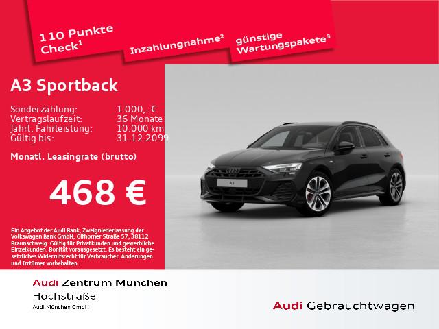 Audi A3 Sportback 45 TFSI e S tronic S line ACC/HuD/N