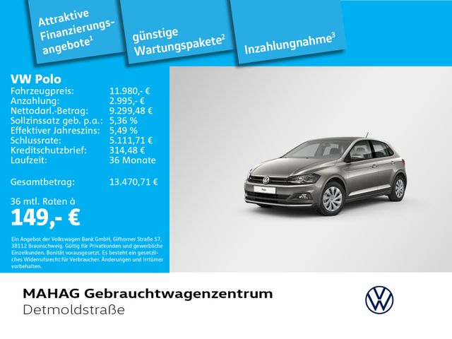 VW Polo Comfortline 1.0 ParkPilot Climatronic Sitzh