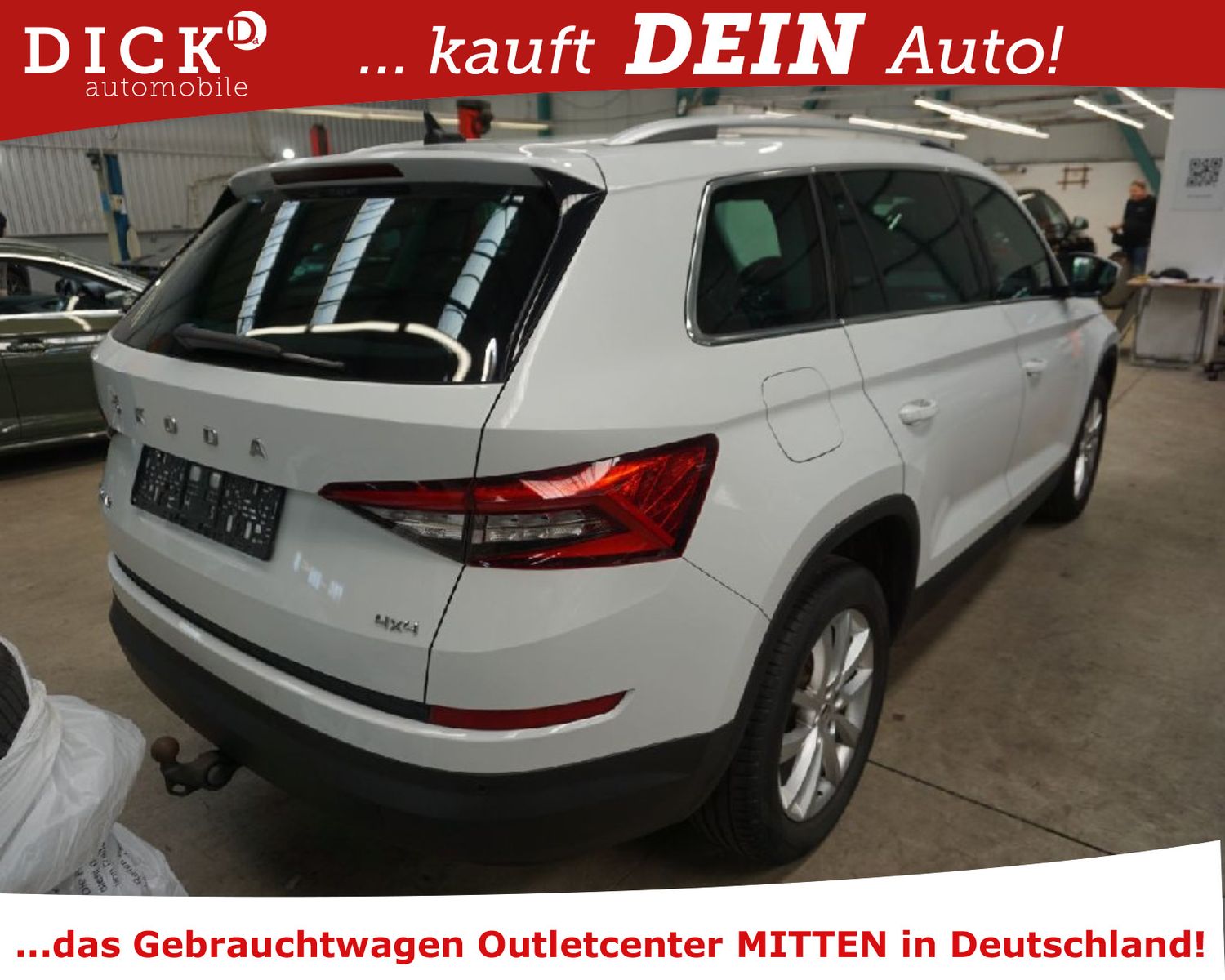 Fahrzeugabbildung SKODA Kodiaq 2.0d 4x4 DSG LED/NAVI+/STANDHZ/AHK/8Fa