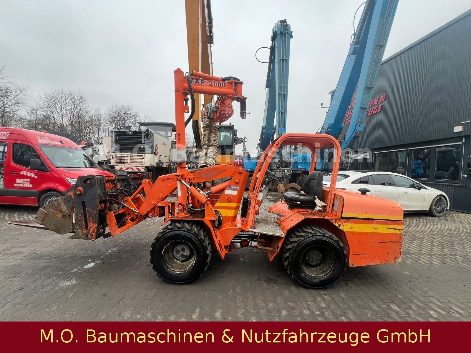 Fahrzeugabbildung Andere Benotec BCA 1526-1 /Radlader + Verlegemaschine/
