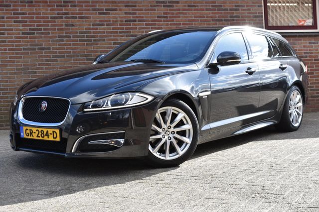 Jaguar XF Sportbrake 2.2D '15 Leder klima Navi Cruise I